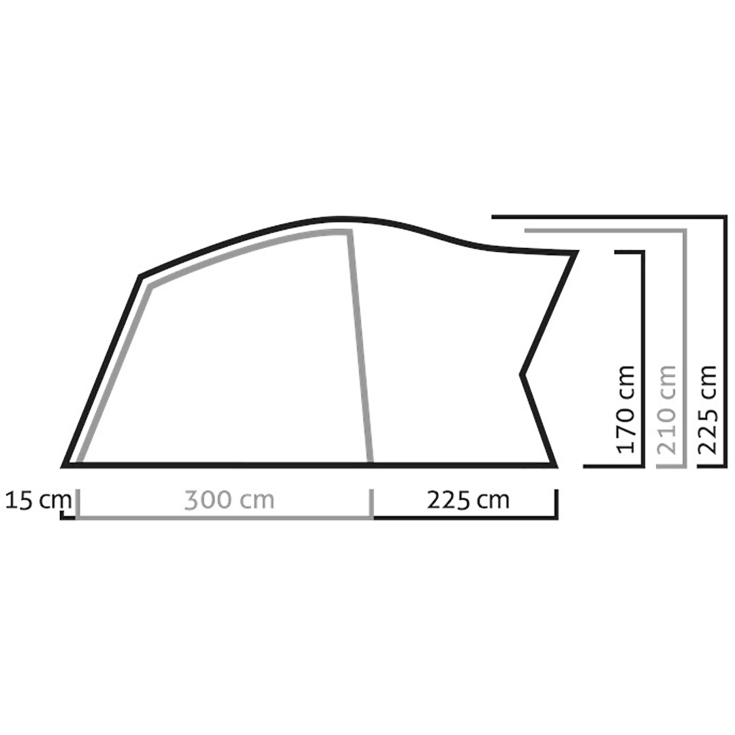 SALEWA Alpine Lodge V Tent - Bilde 3