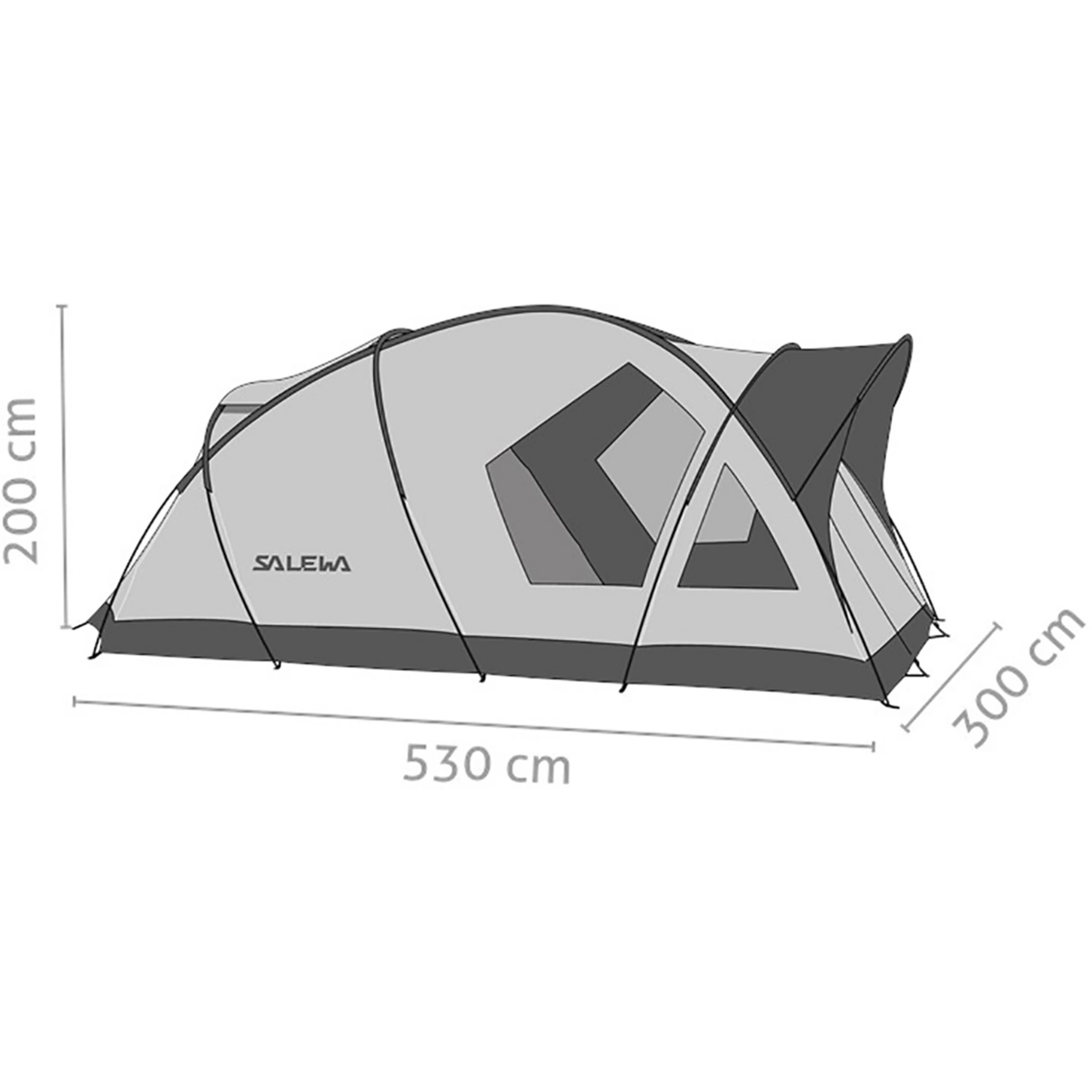 SALEWA Alpine Lodge V Tent - Bilde 5