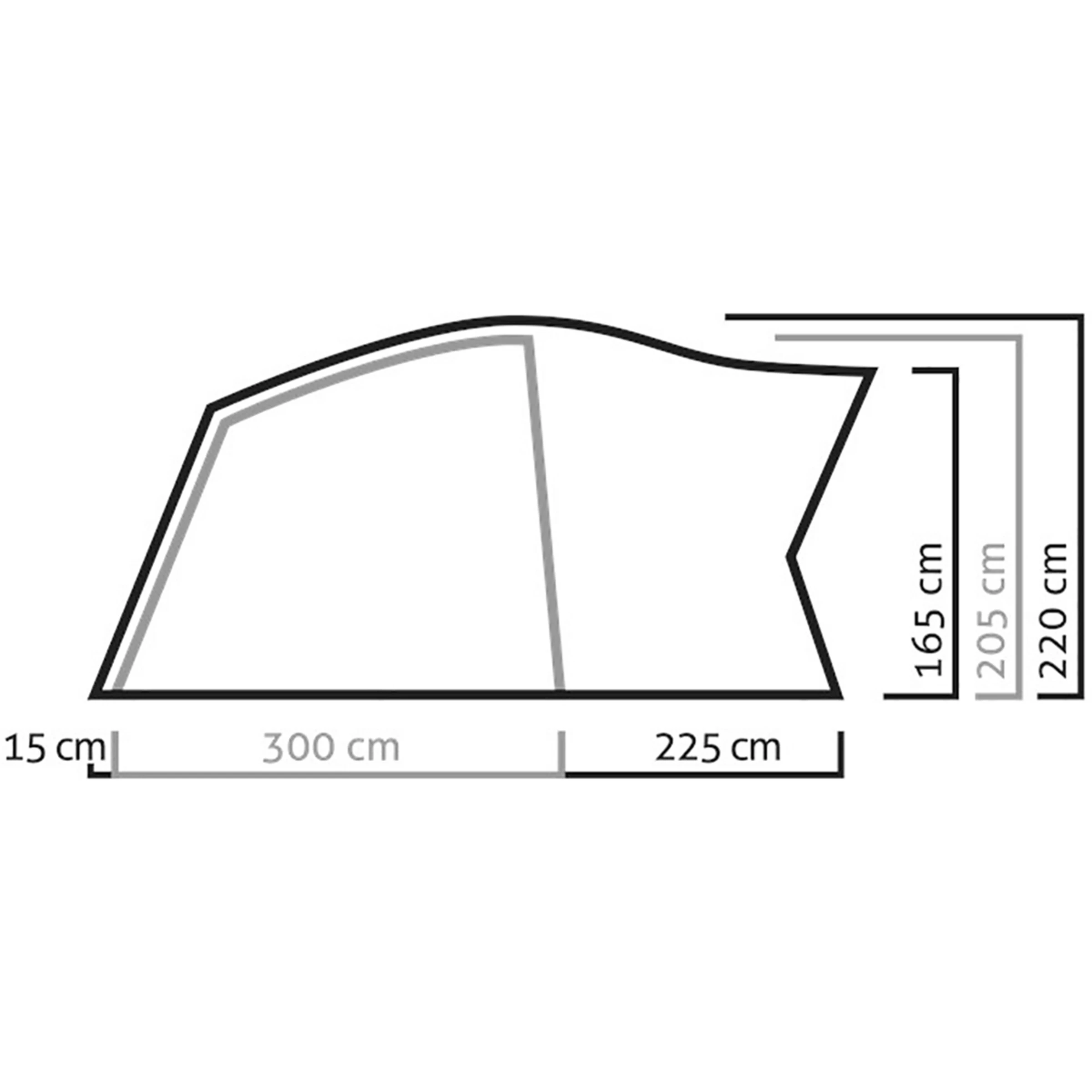SALEWA Alpine Lodge IV Tent - Bilde 3