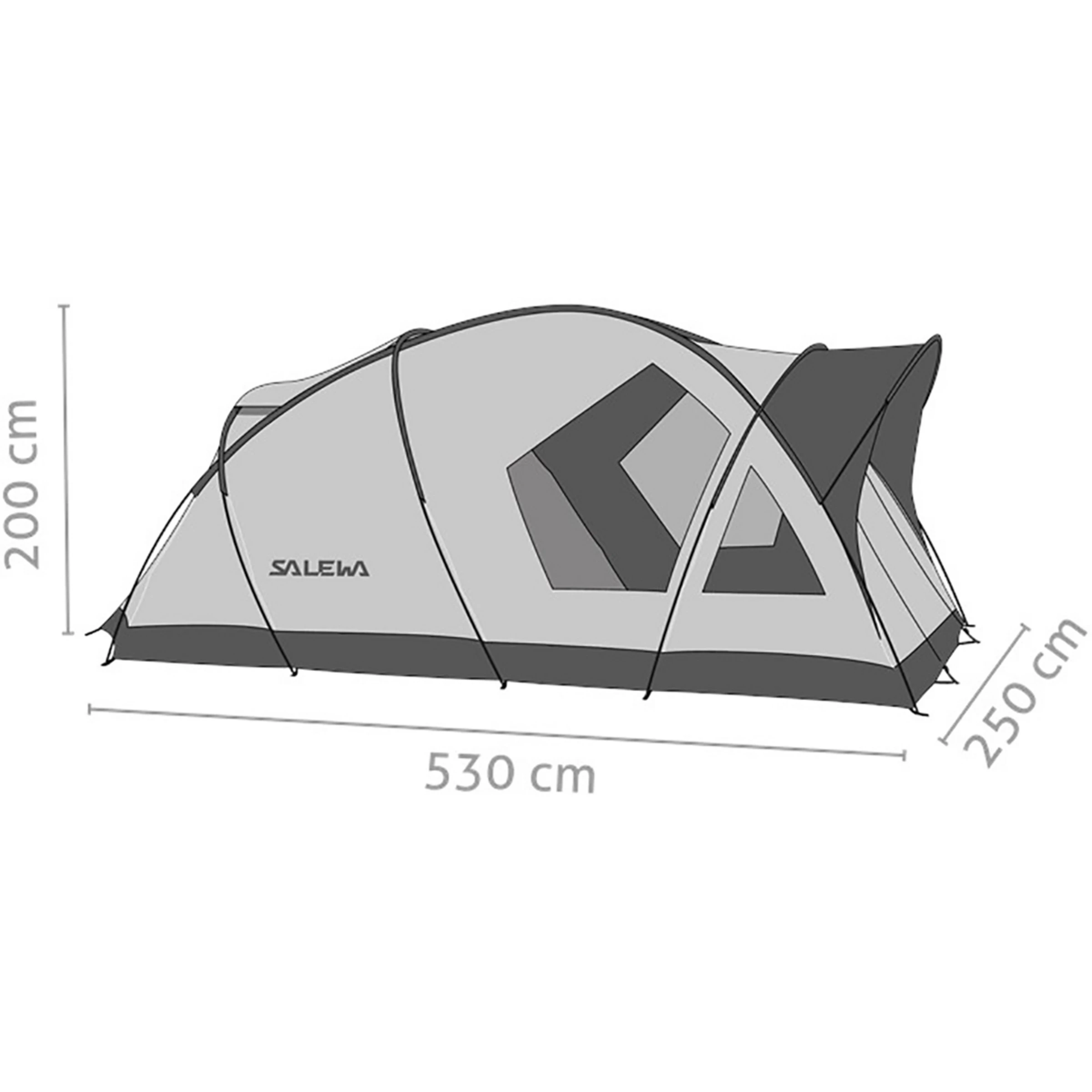 SALEWA Alpine Lodge IV Tent - Bilde 5