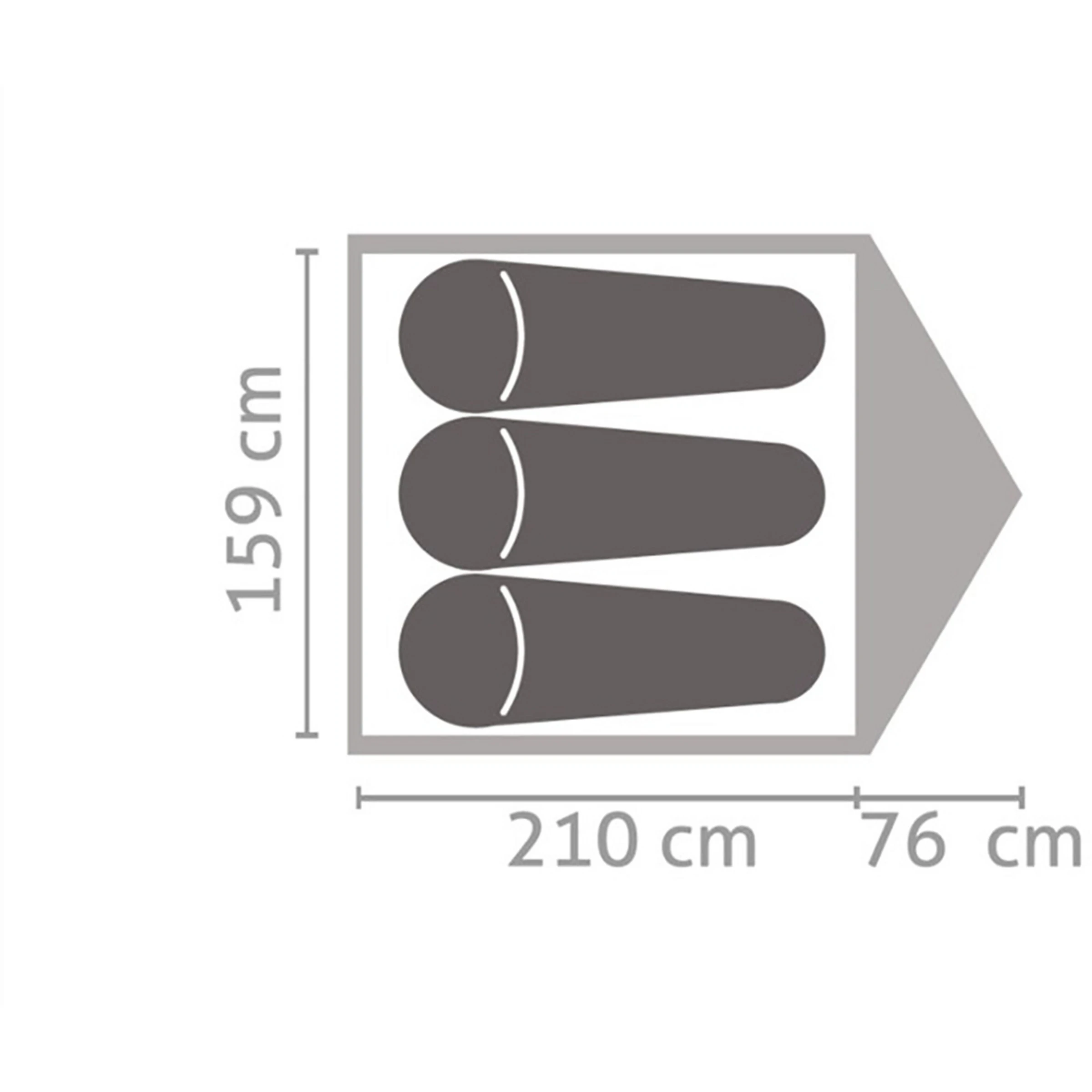 SALEWA Atlas III Tent - Bilde 2