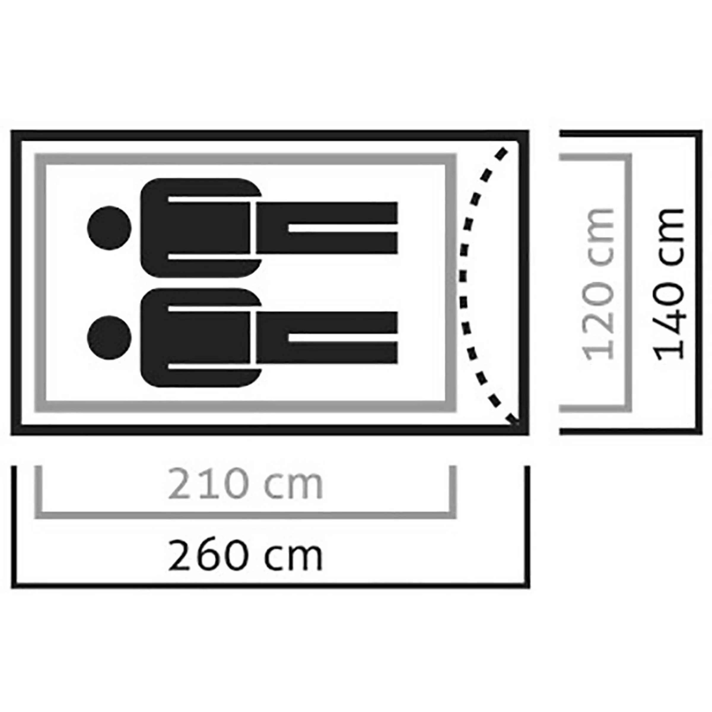 SALEWA Litetrek Pro II Tent - Bilde 2