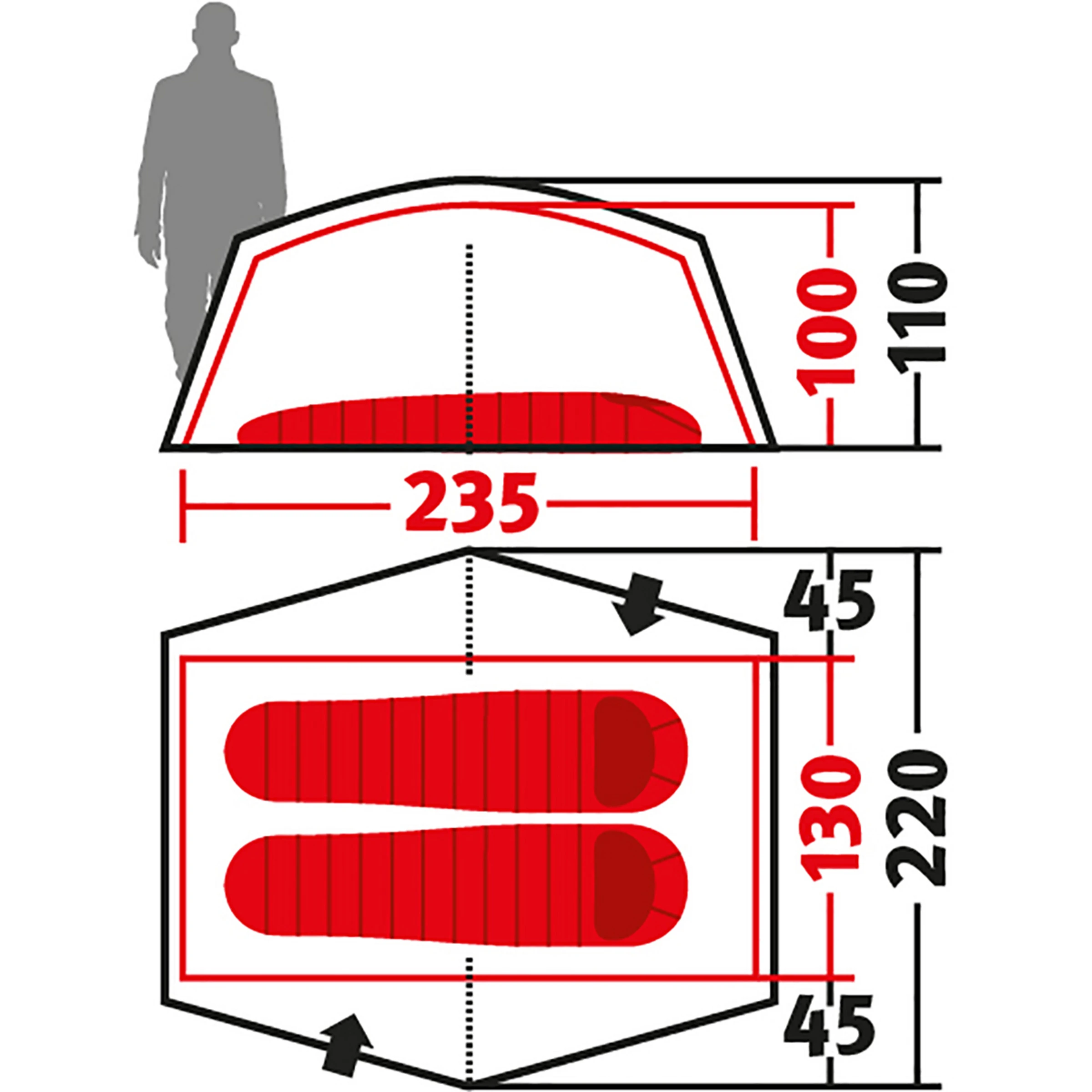 Wechsel Venture 2 Tent - Bilde 17