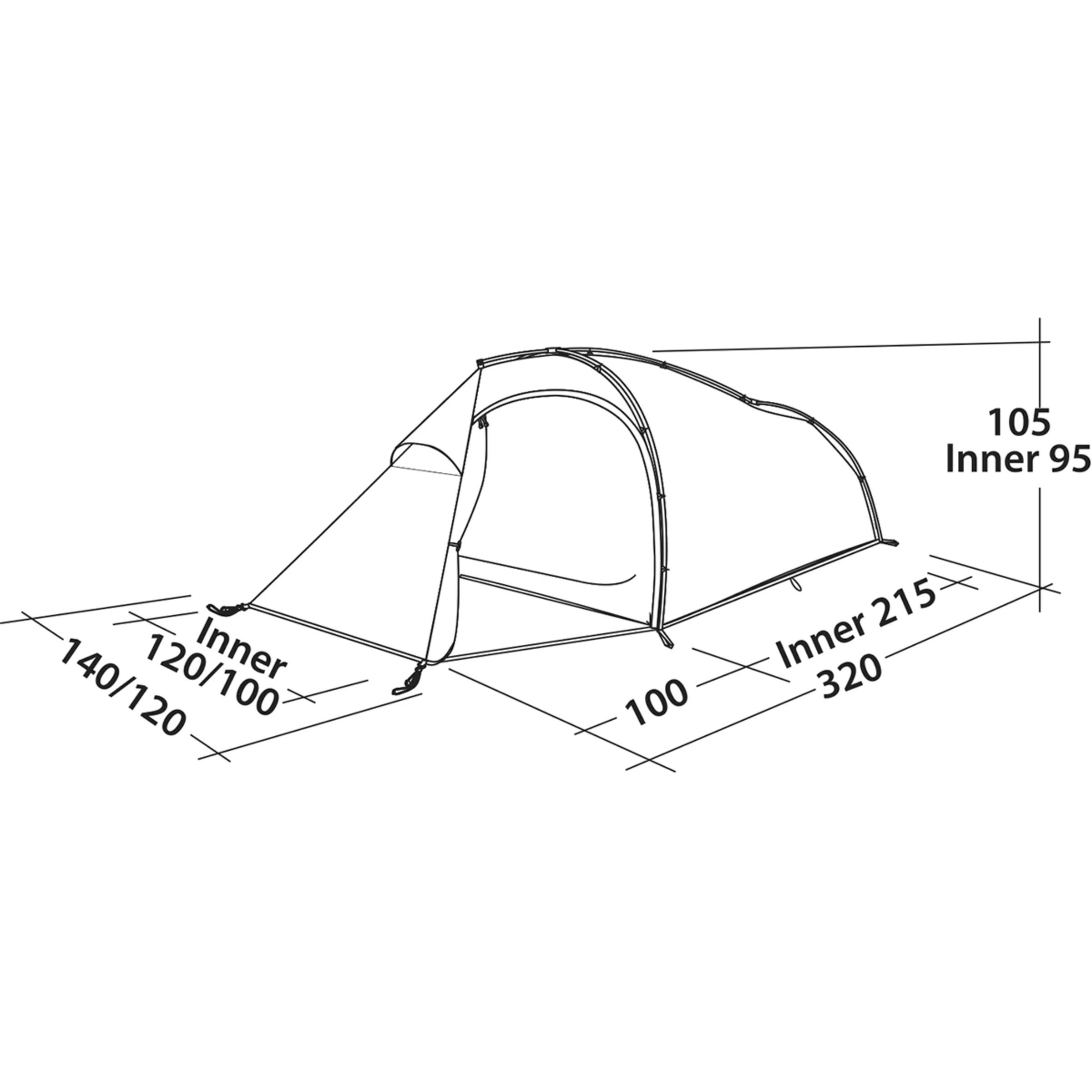 Robens Buck Creek 2 Tent - Bilde 10