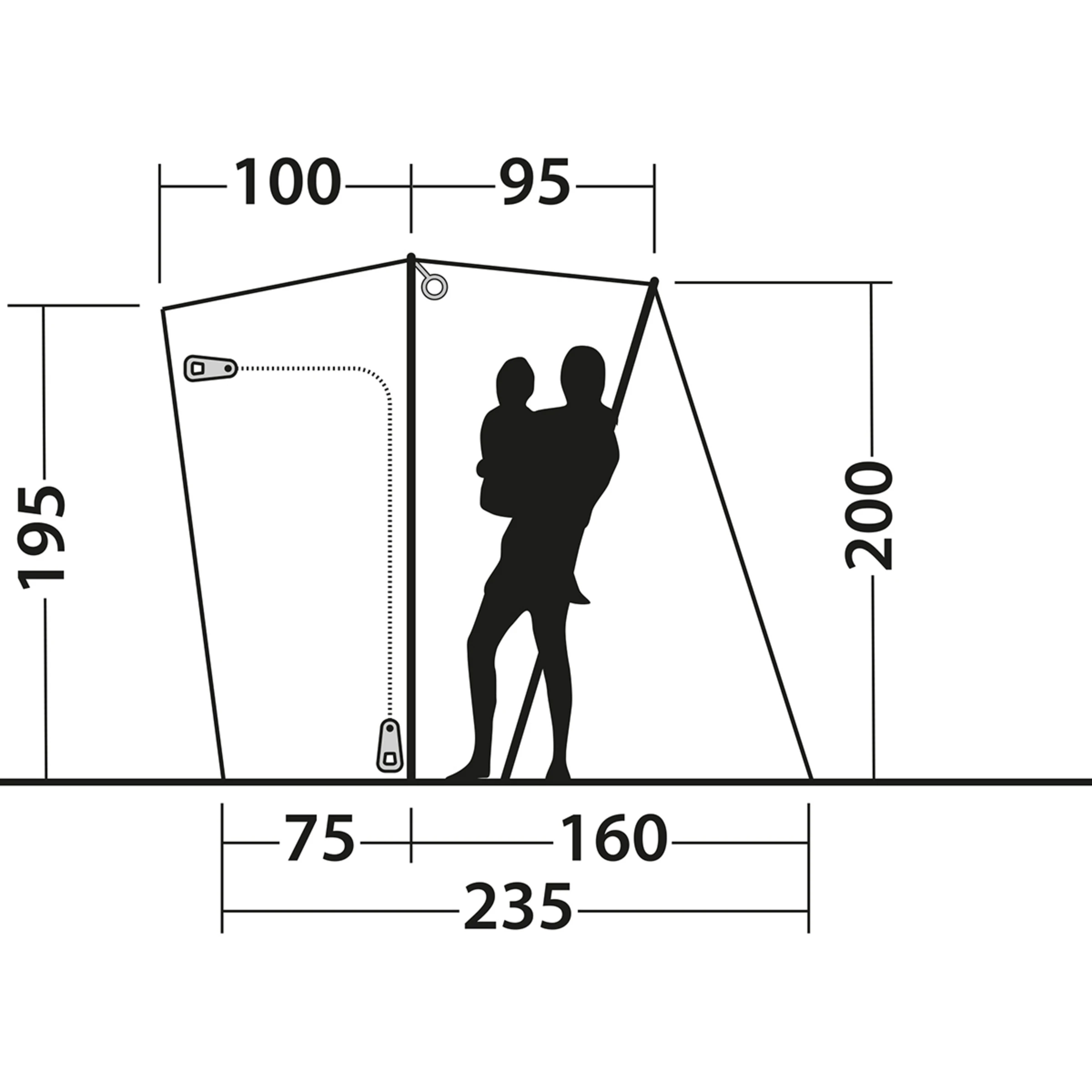 Outwell Lakecrest Awning - Bilde 14