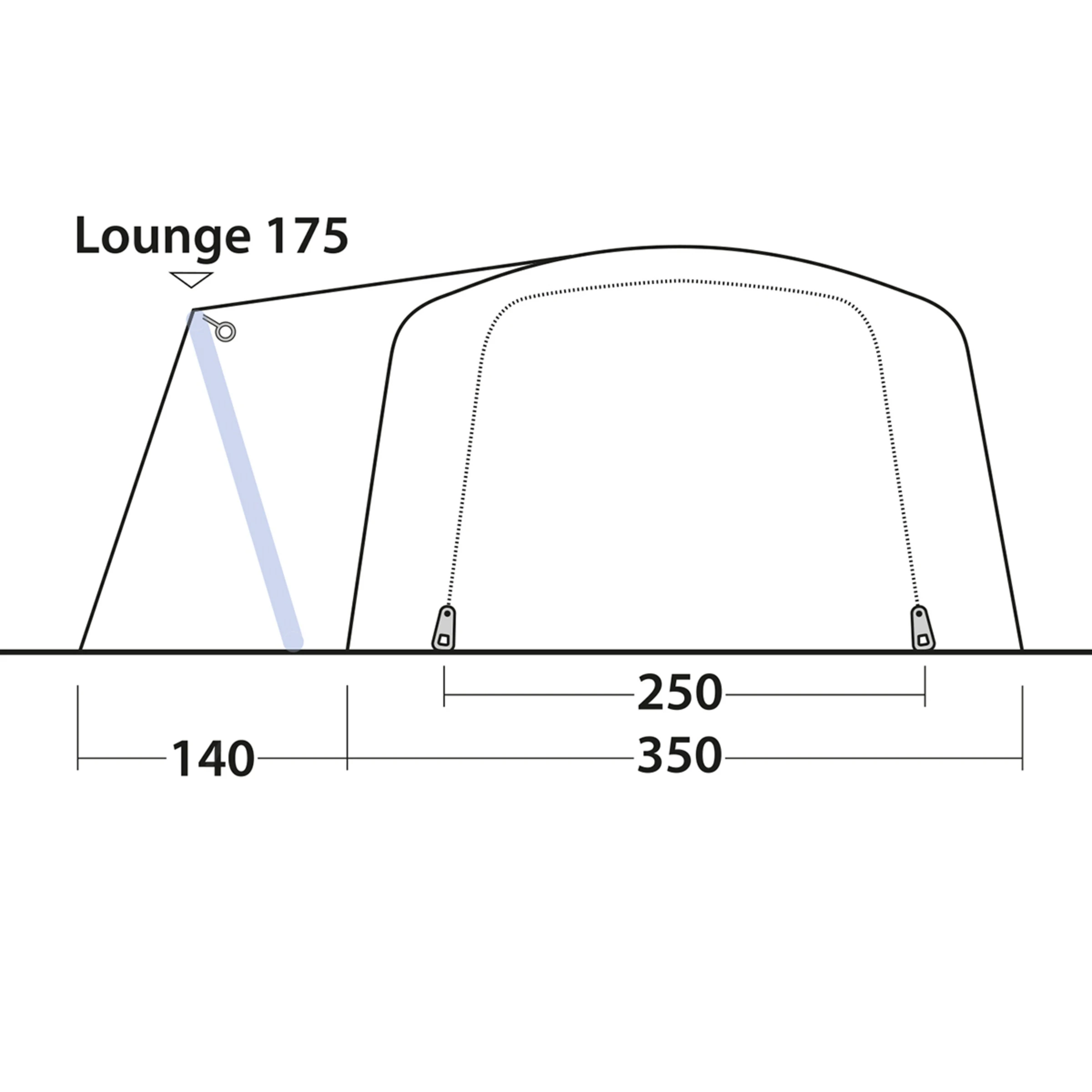 Outwell Oakdale 5PA Tent - Bilde 10