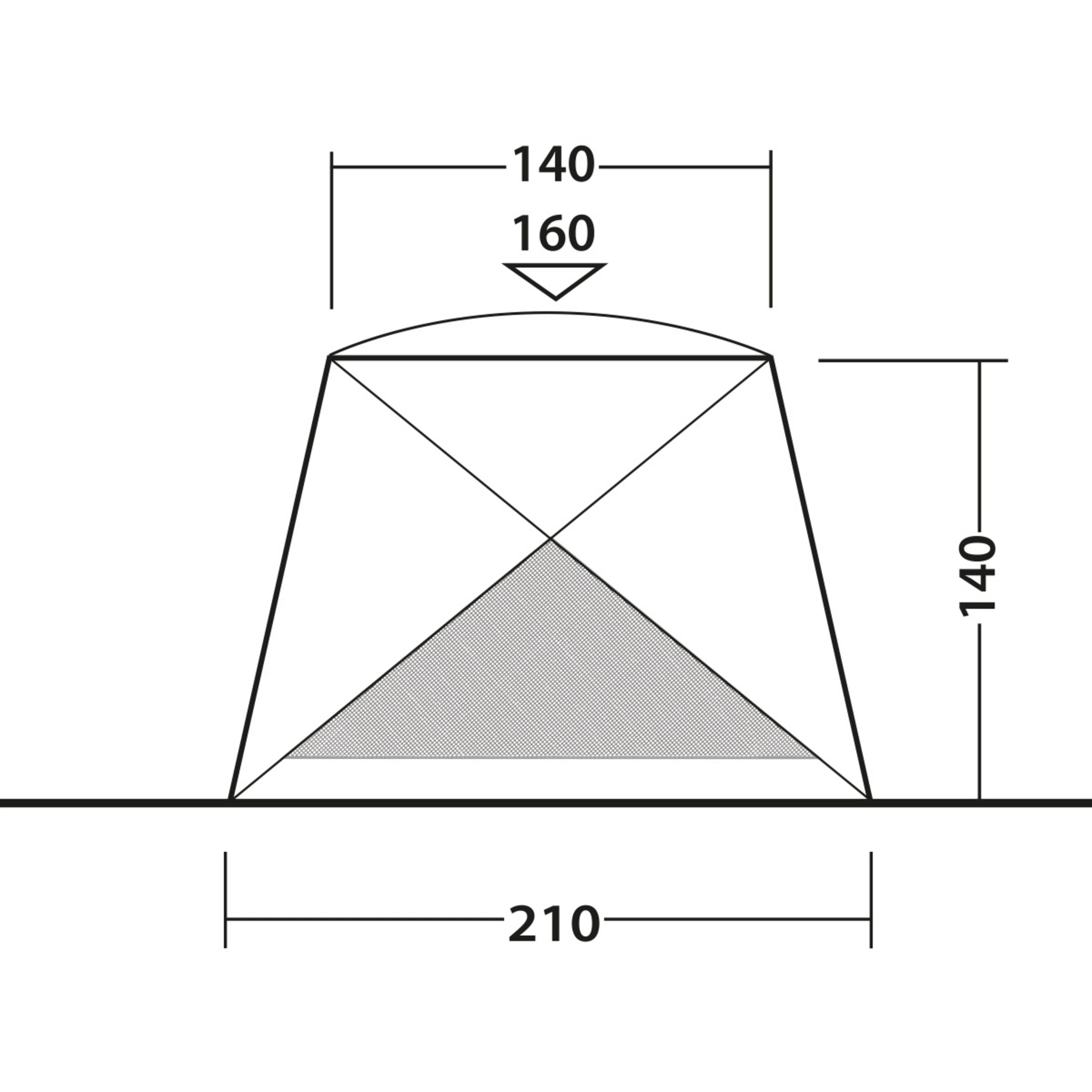 Outwell Beach Shelter Compton - Bilde 7