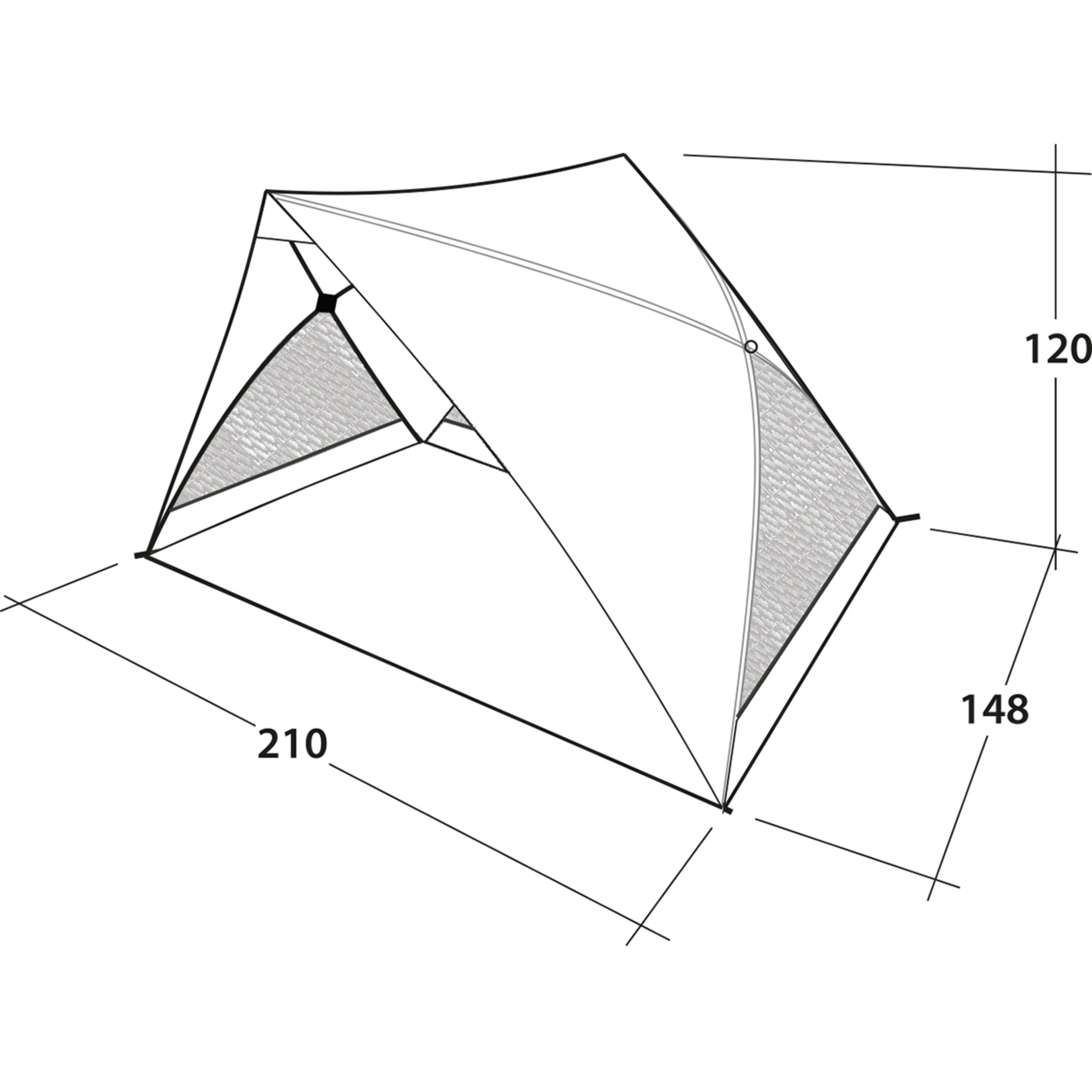 Outwell Beach Shelter Formby - Bilde 6