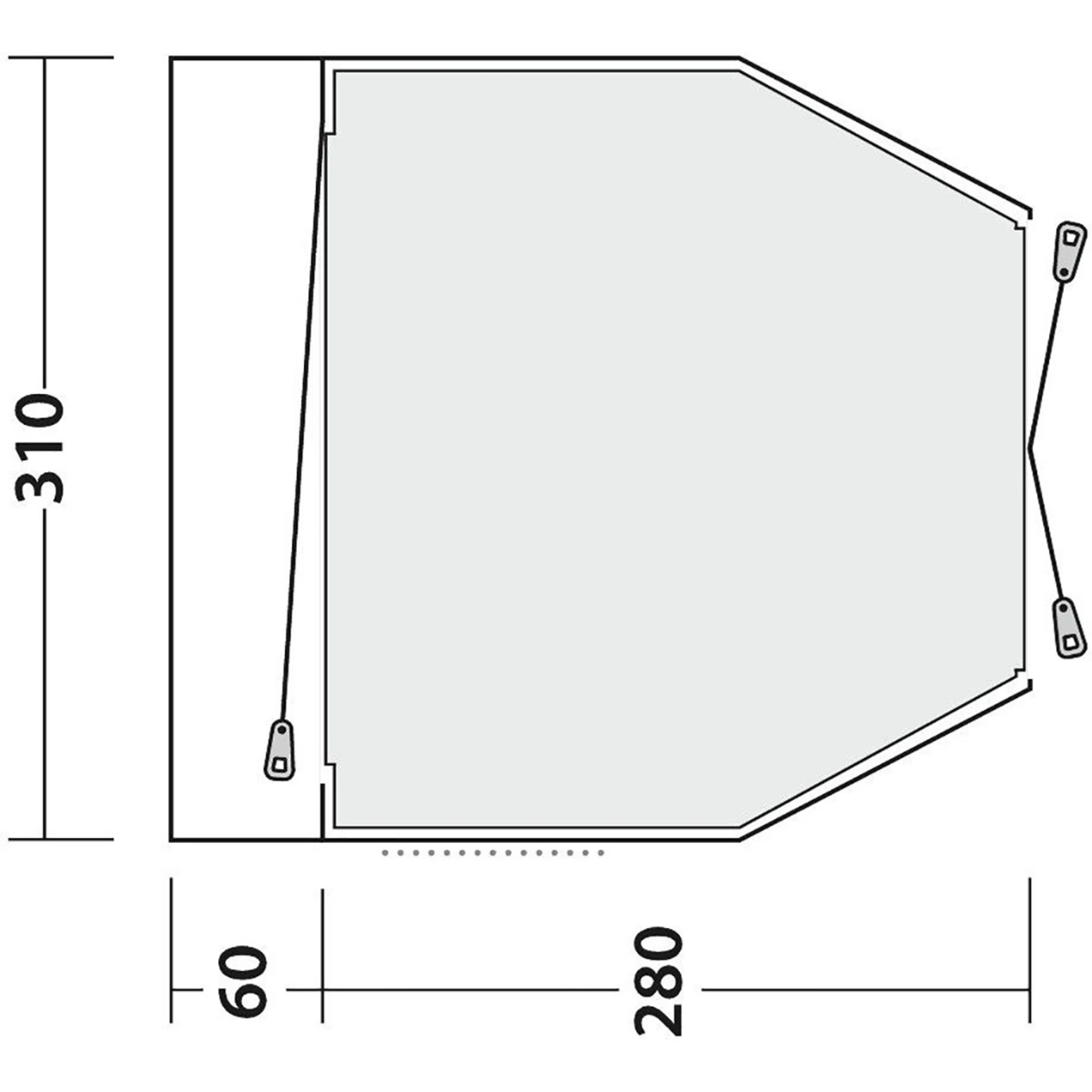 Easy Camp Shamrock Awning - Bilde 8