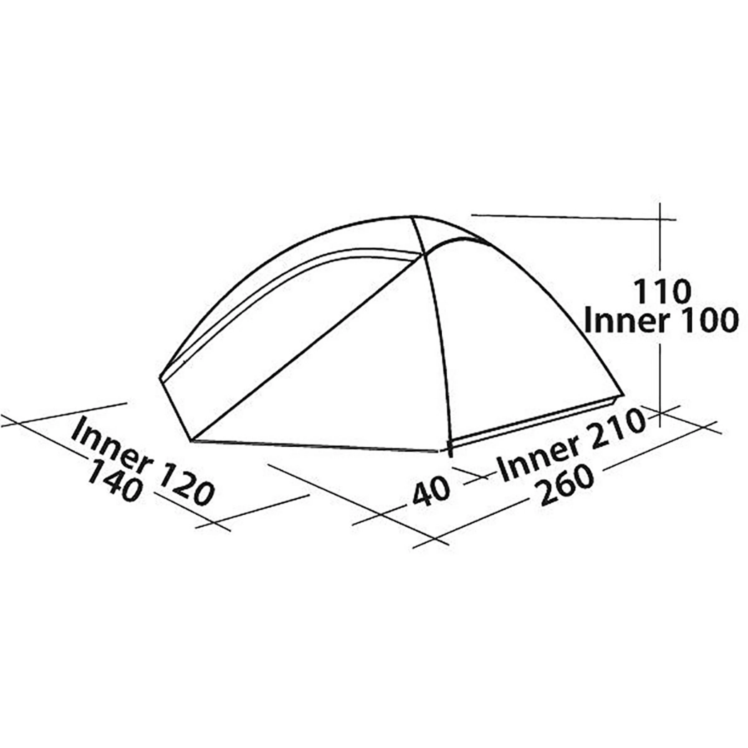 Easy Camp Meteor 200 Tent - Bilde 2