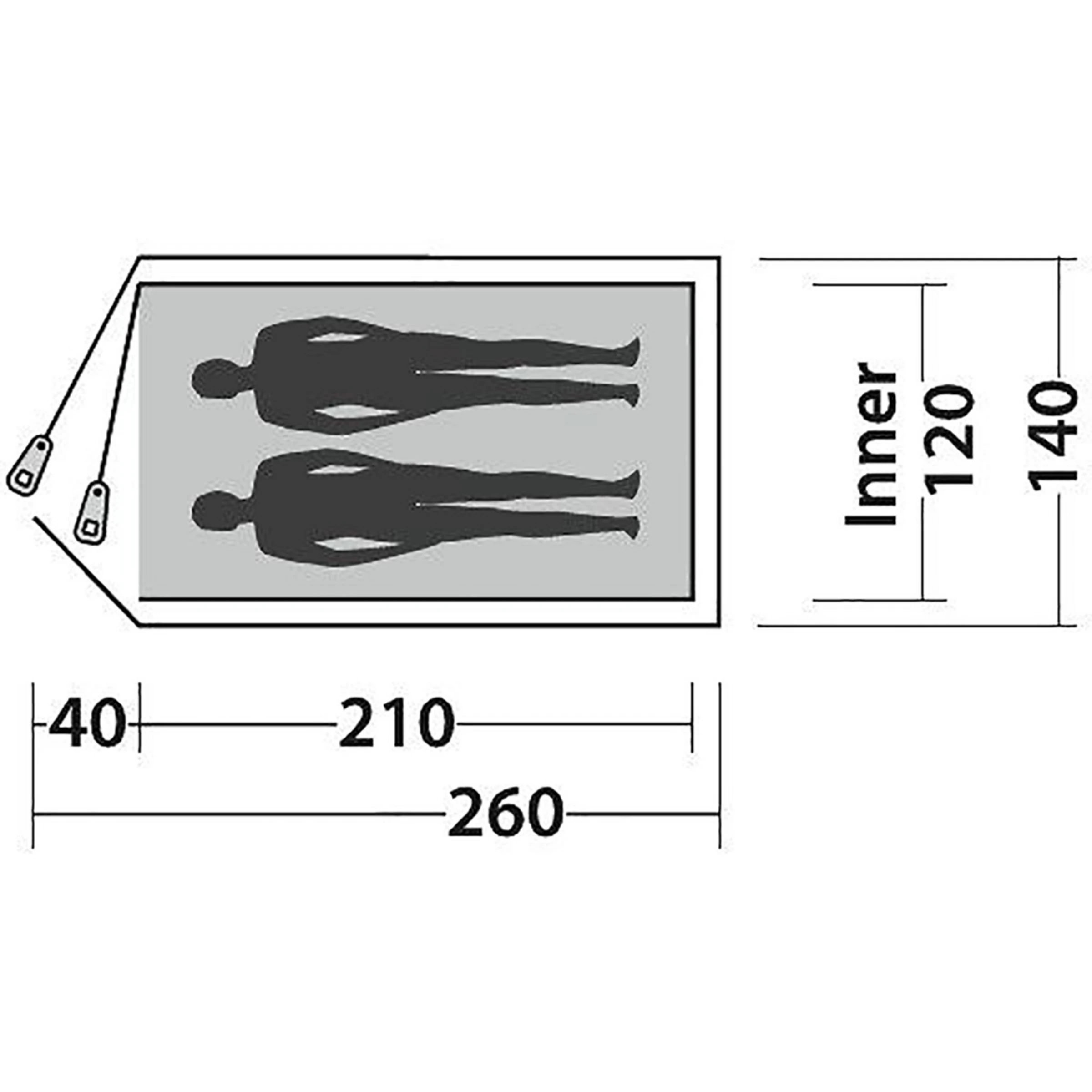 Easy Camp Meteor 200 Tent - Bilde 3