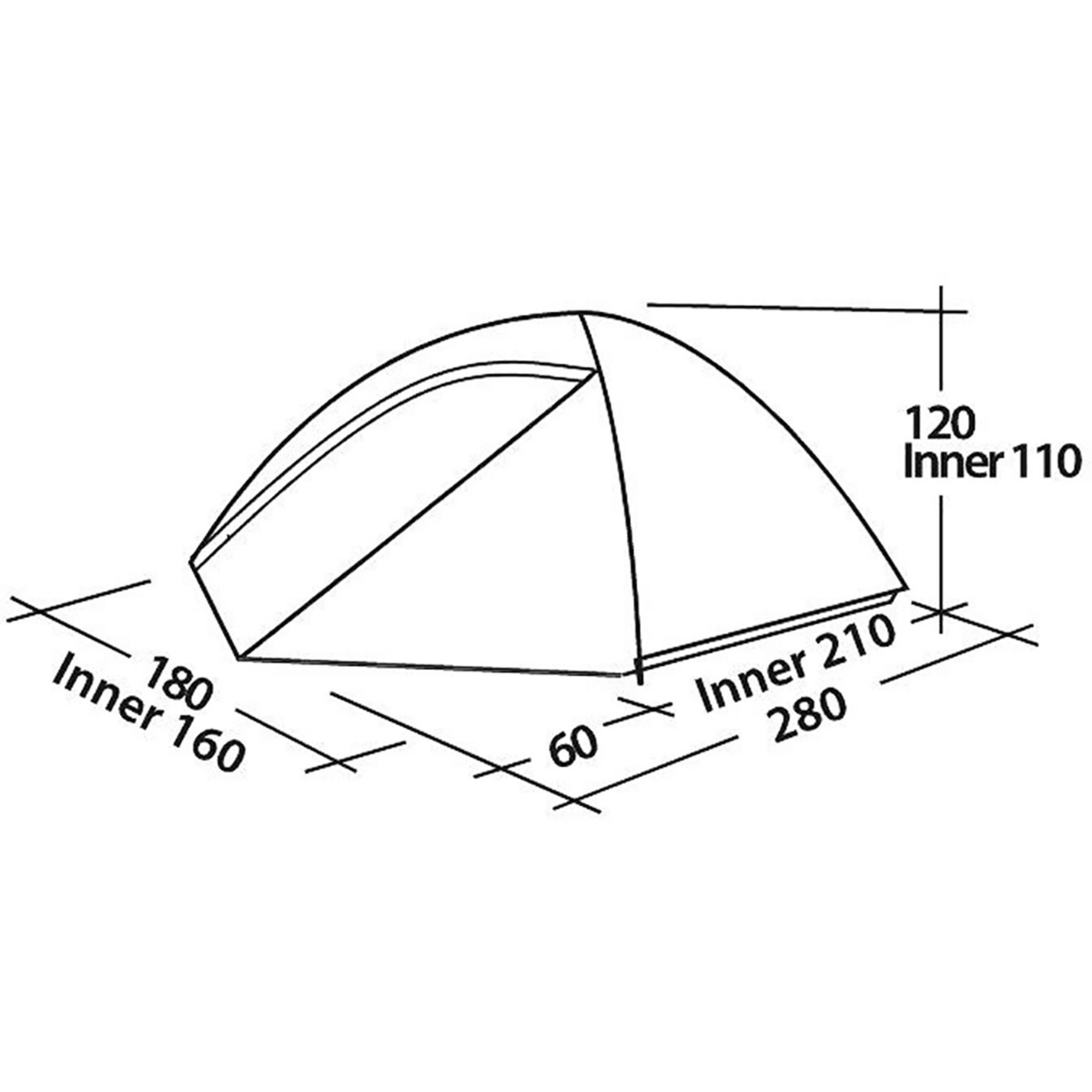 Easy Camp Meteor 300 Tent - Bilde 2