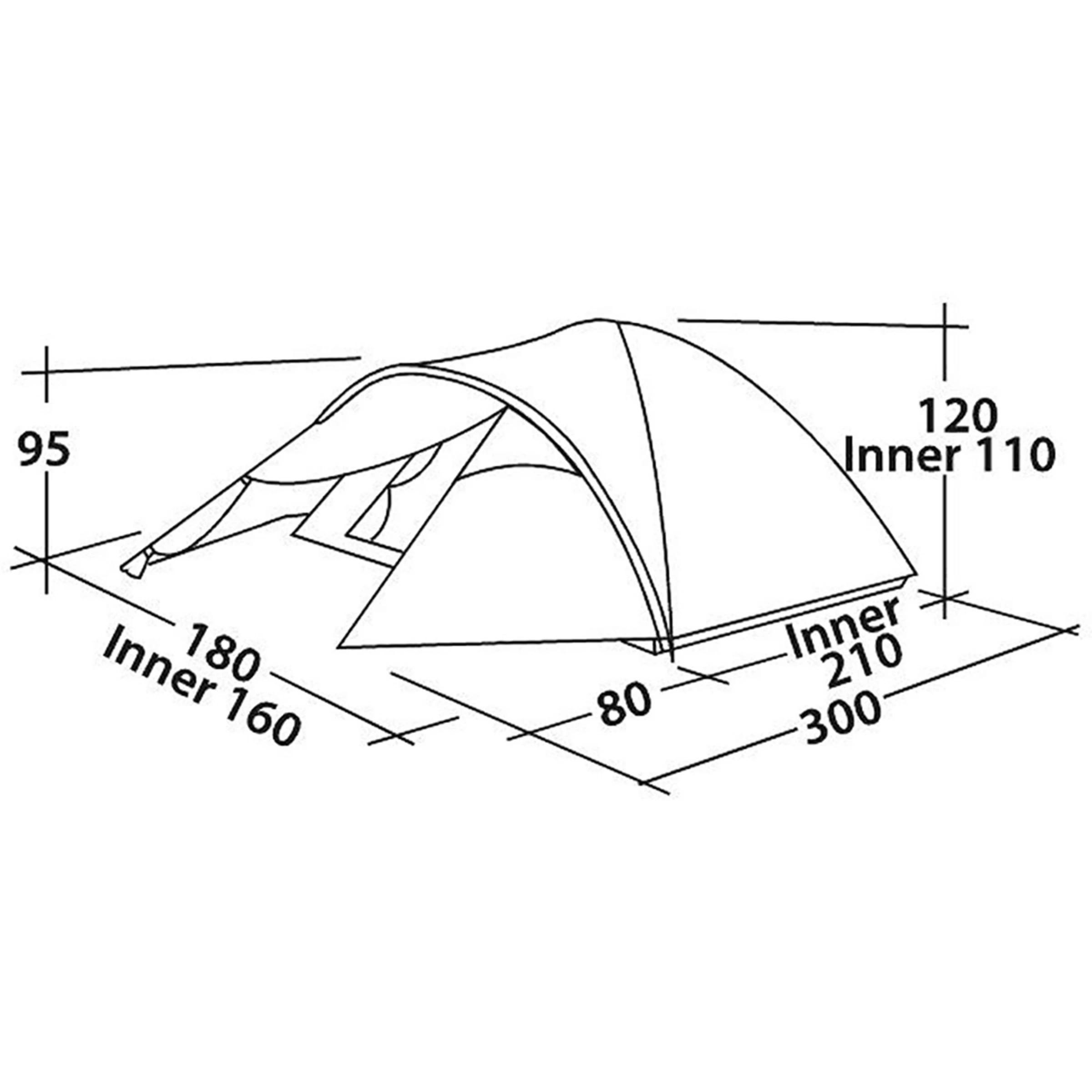 Easy Camp Quasar 300 Tent - Bilde 2