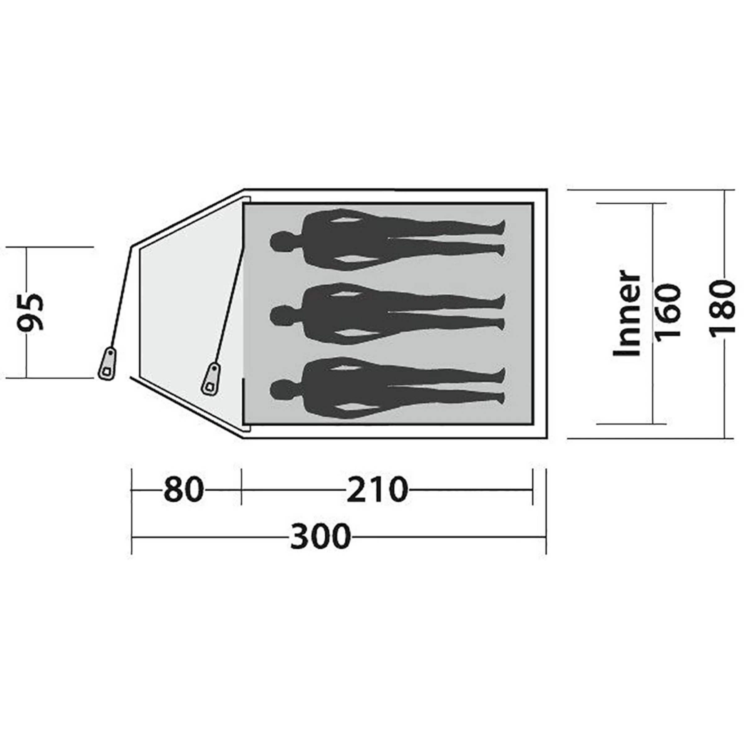 Easy Camp Quasar 300 Tent - Bilde 3