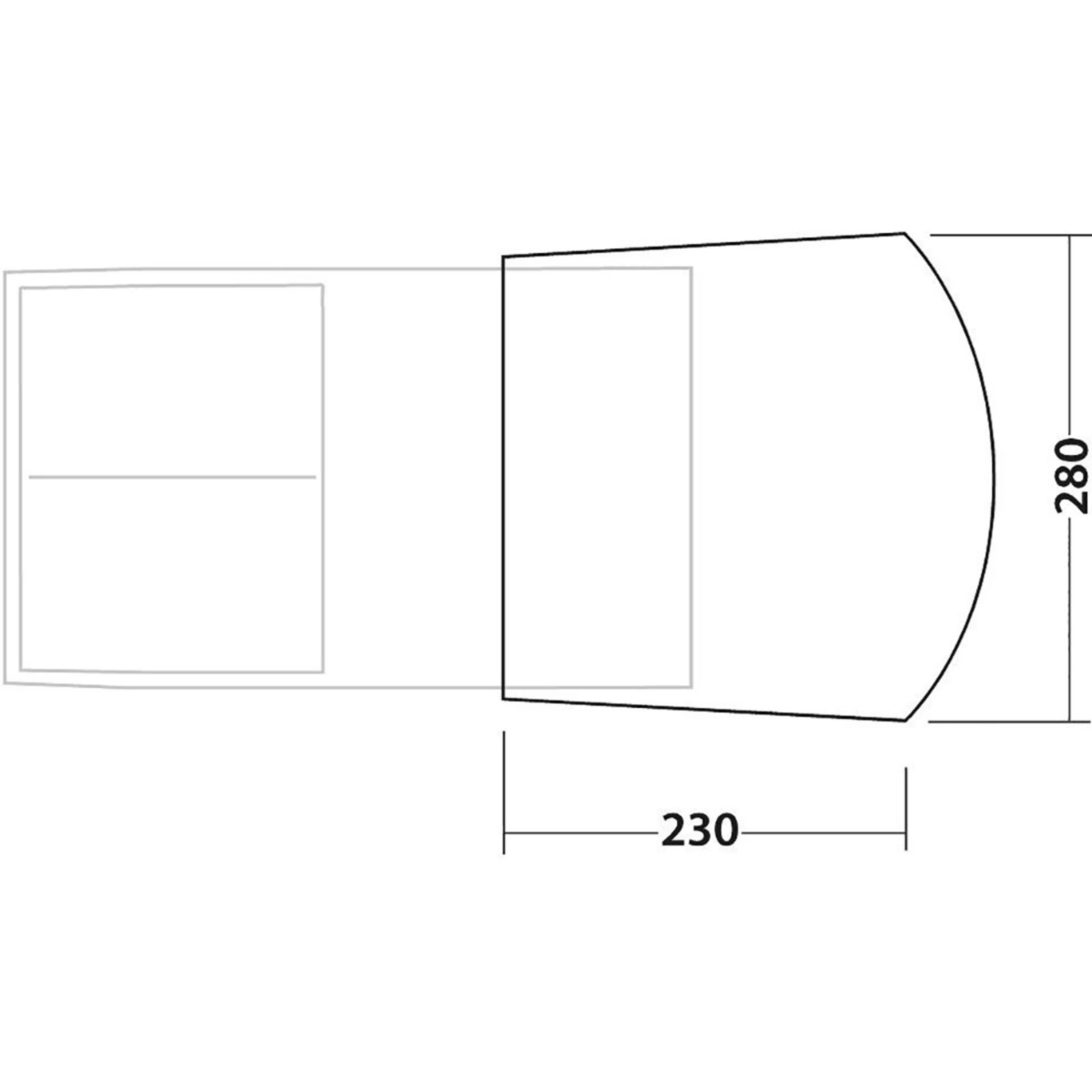 Robens Double Shade Grabber Awning - Bilde 6