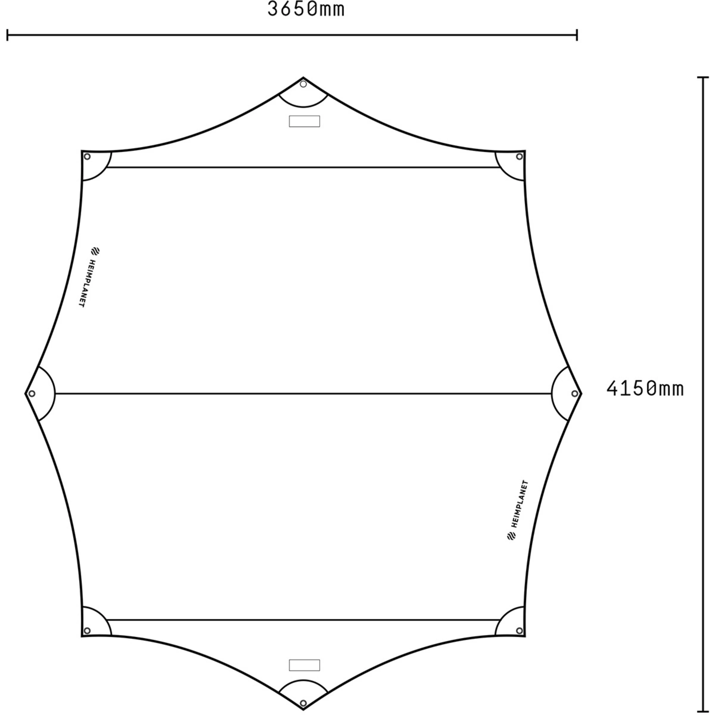 Heimplanet Dawn Tarp - Bilde 3