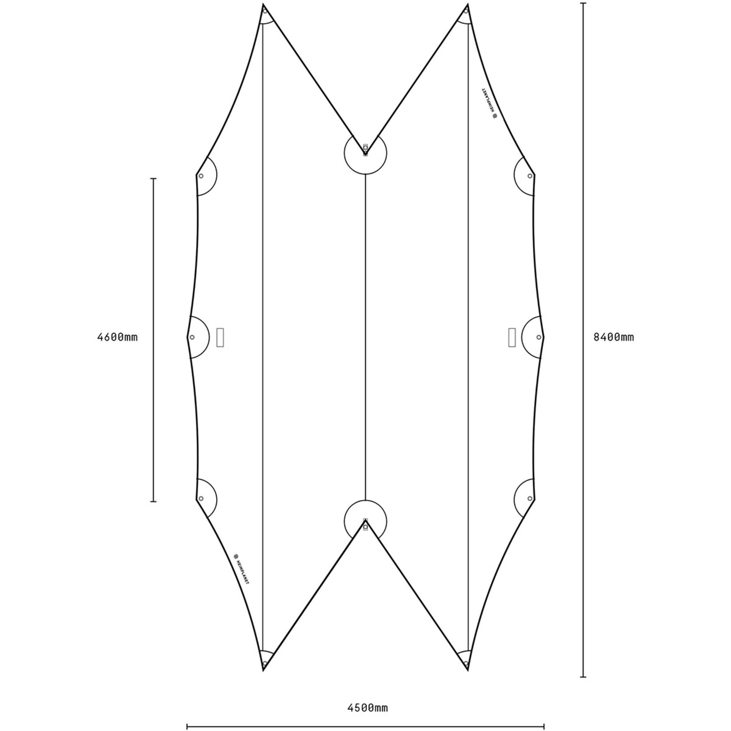 Heimplanet Dusk Tarp - Bilde 3