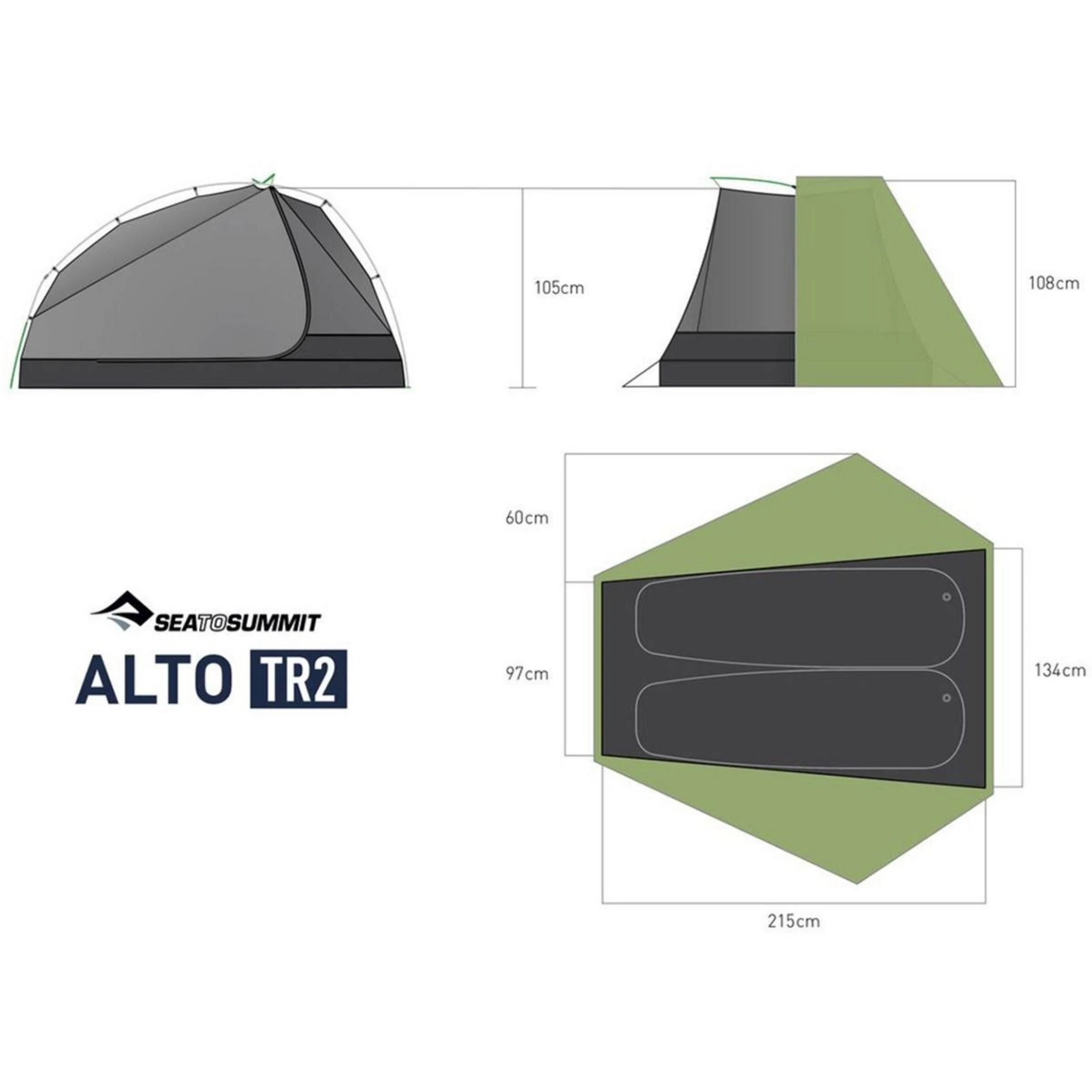 Sea To Summit Alto TR2 Tent - Bilde 10