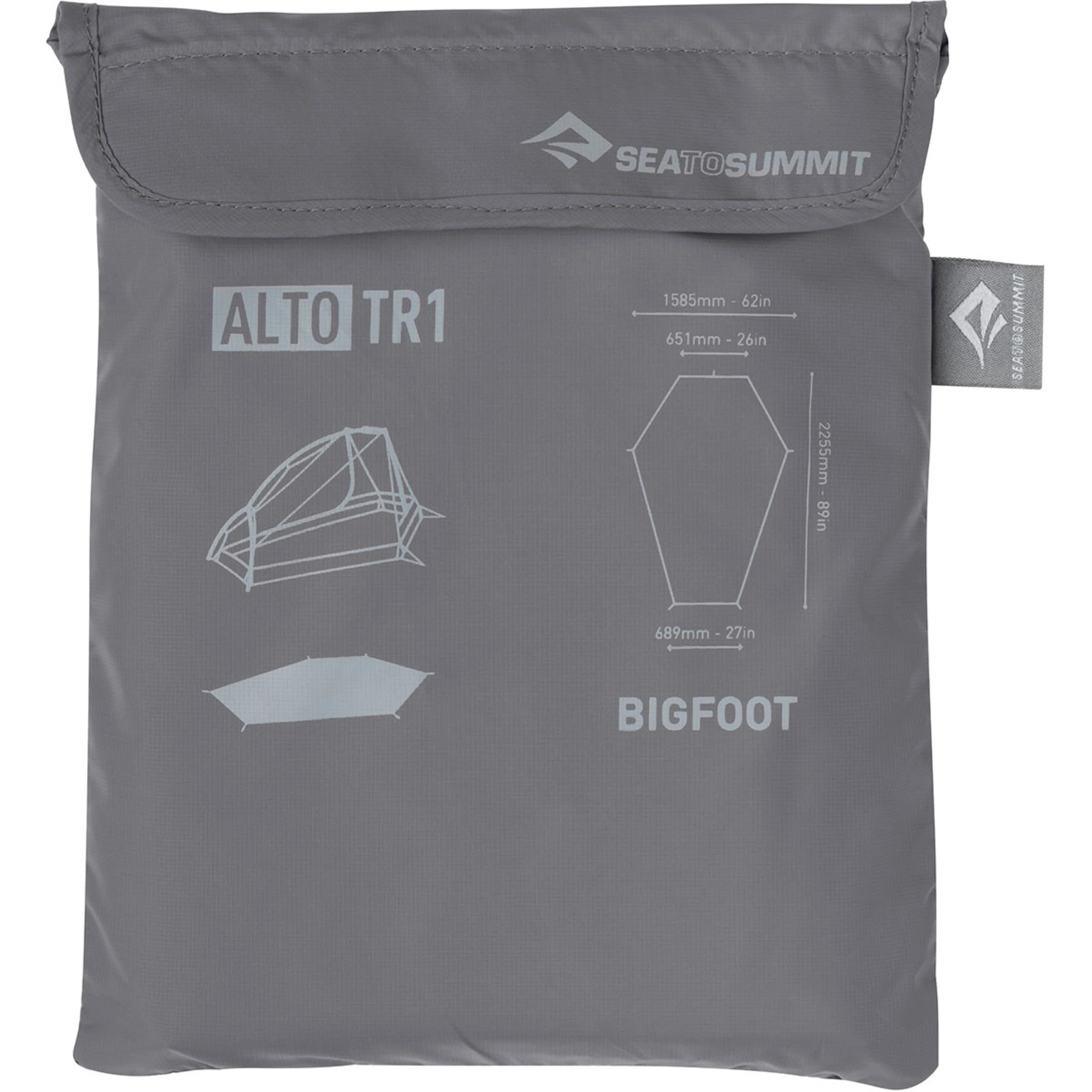 Sea To Summit Alto TR1 Bigfoot Footprint - Bilde 7