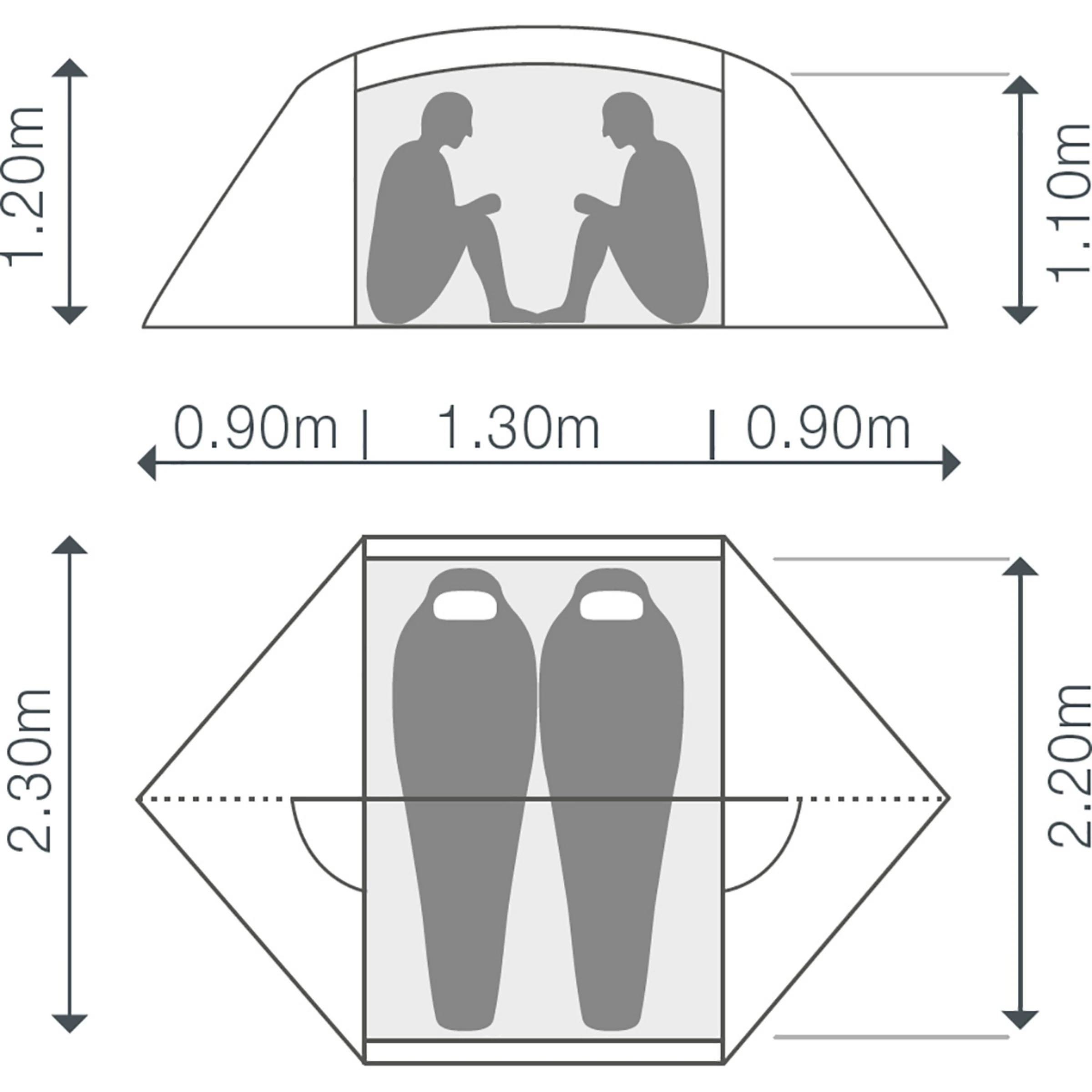 Exped Venus II Extreme Tent - Bilde 4