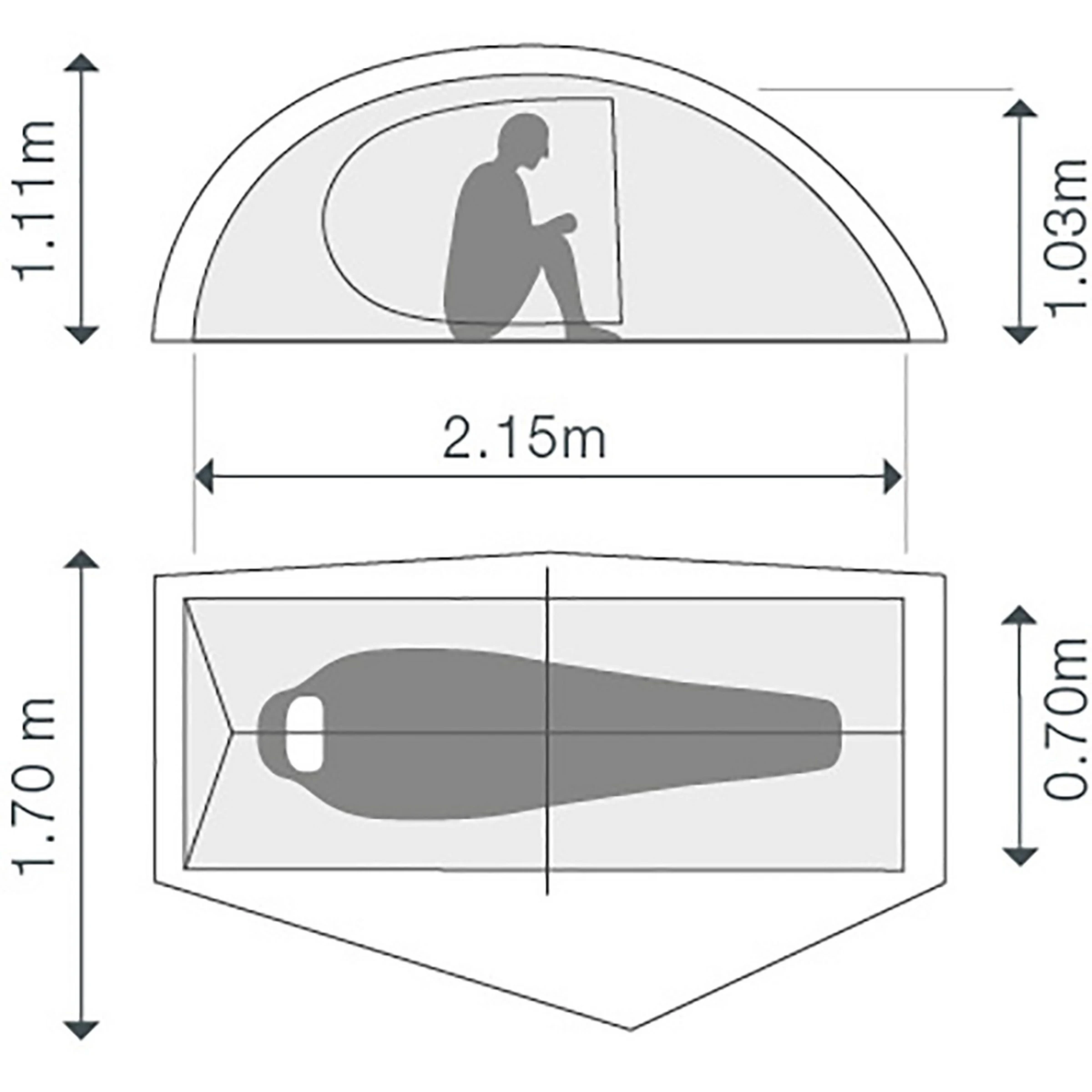 Exped Mira I HL Tent - Bilde 4