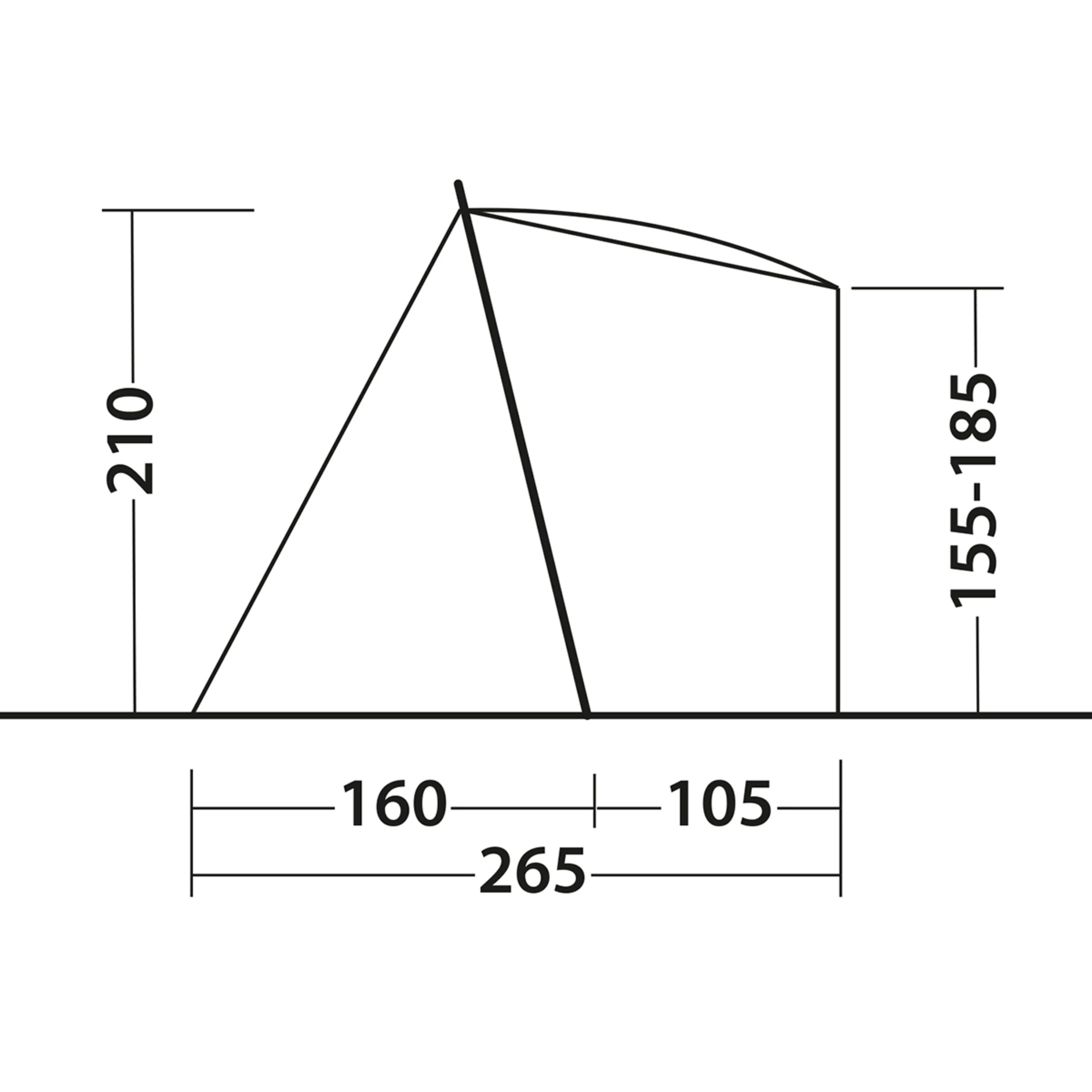 Outwell Sandcrest S Awning - Bilde 12