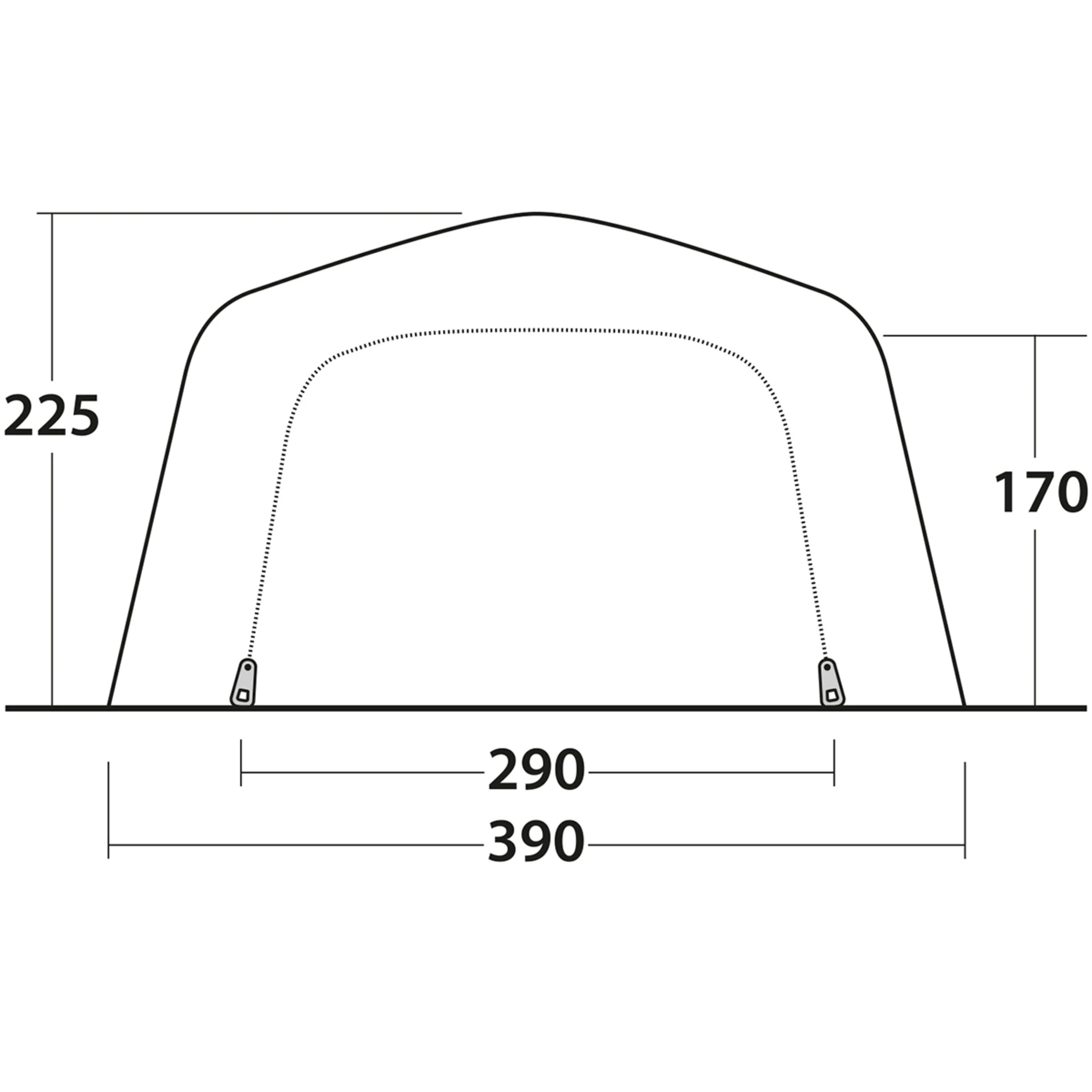 Outwell Forestville 6SA Tent - Bilde 13
