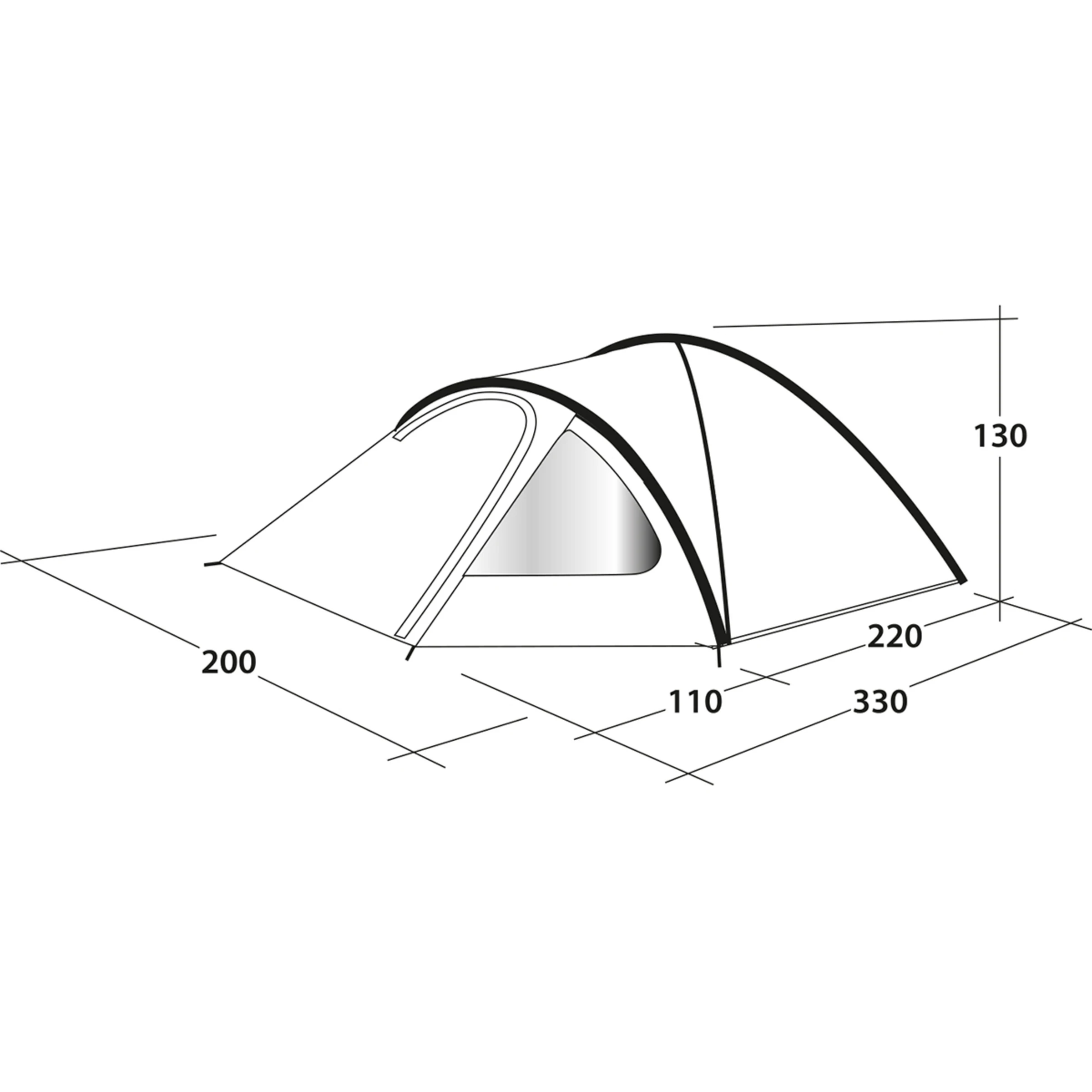 Outwell Cloud 3 Tent - Bilde 13