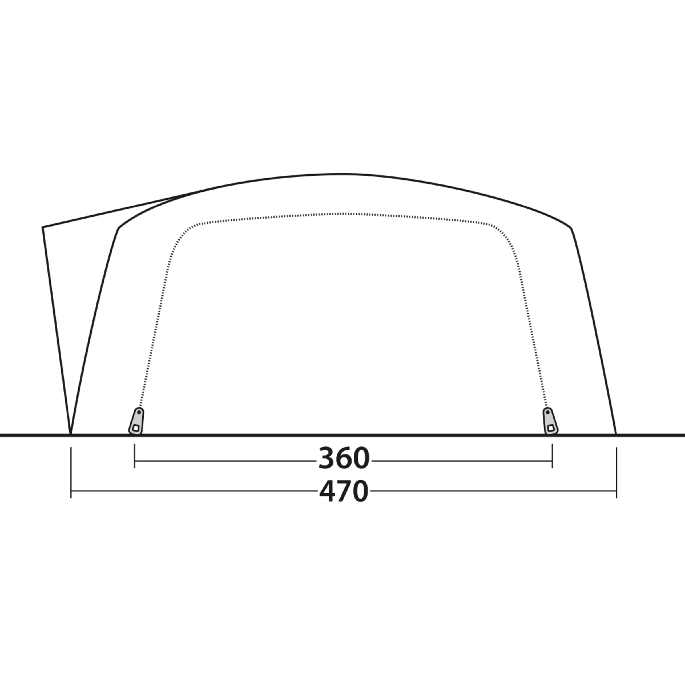 Outwell Vermont 7PE Tent - Bilde 9