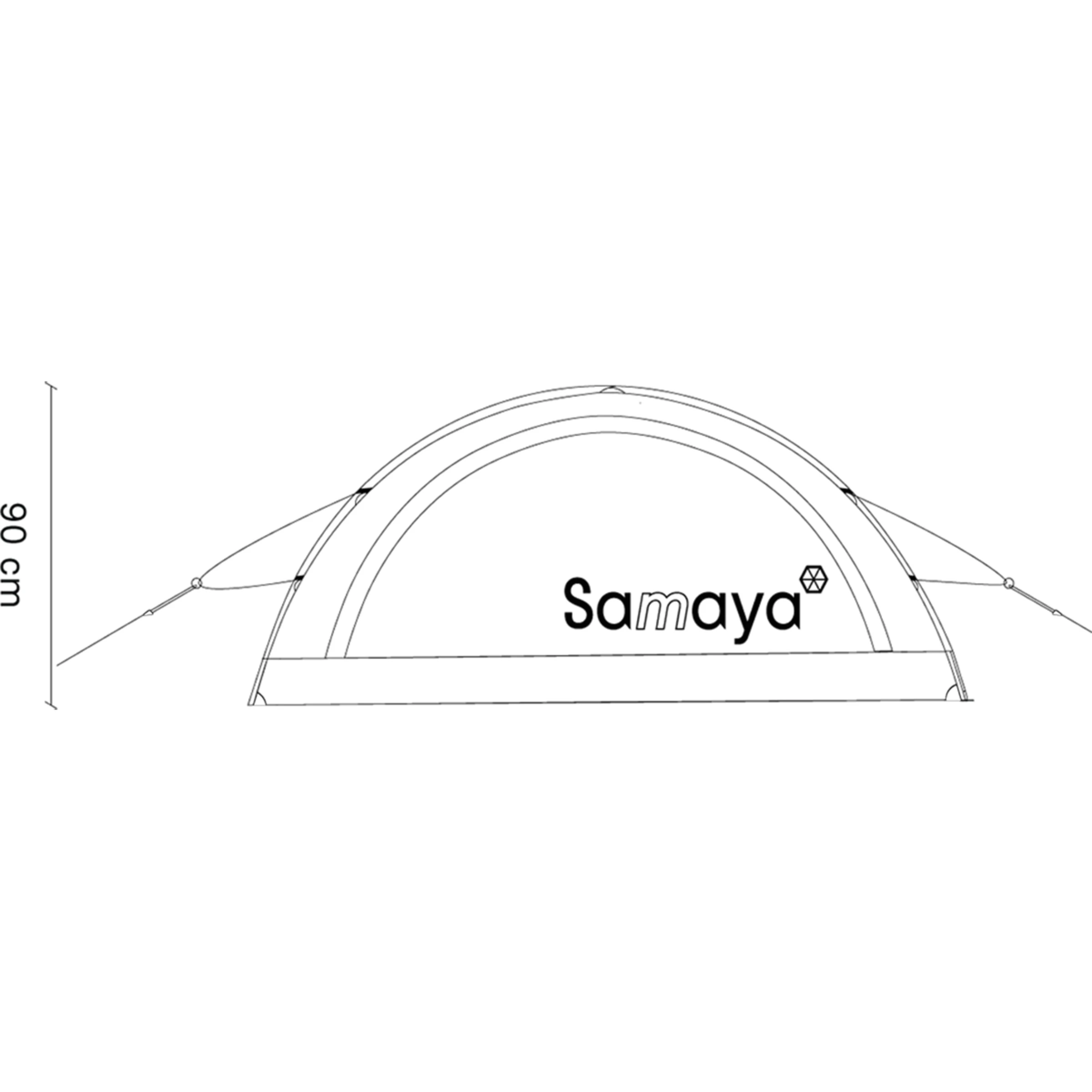 Samaya Radical 1 Tent - Bilde 4