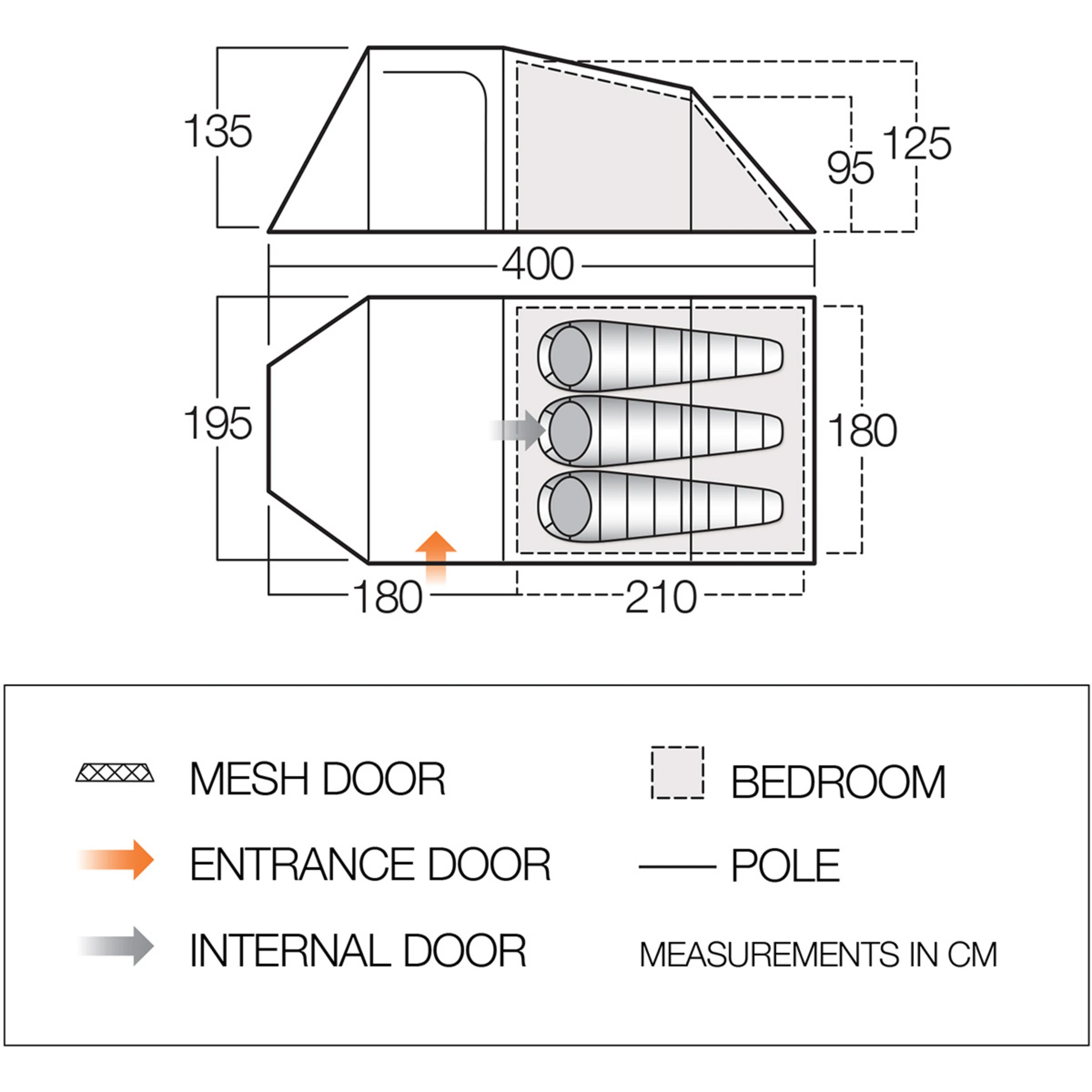Vango Skye 300 Tent - Bilde 2