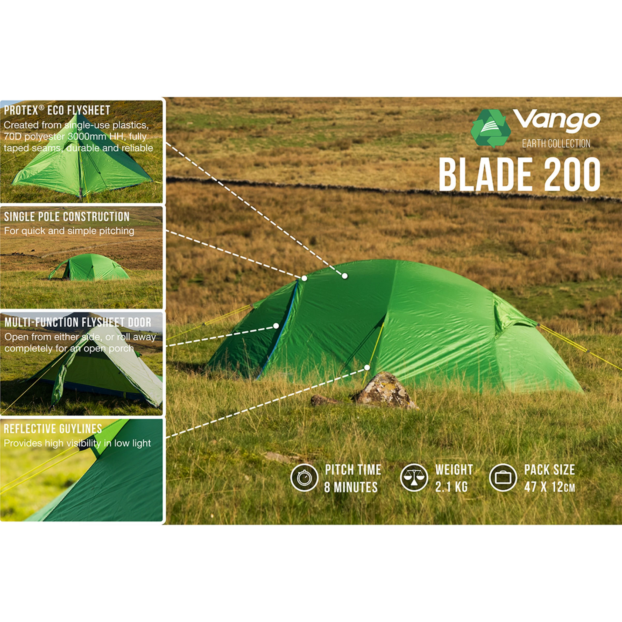 Vango Blade 200 Tent - Bilde 14